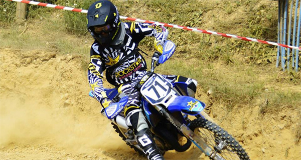 Adrien Josset, Champion 85cc 2013 UFOLEP. Photo Facebook