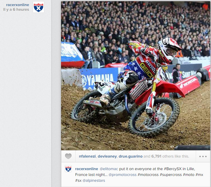 Eli Tomac, THE BOSS de Lille